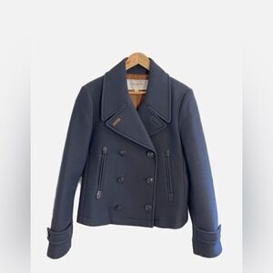 Coach Navy Peacoat with a nautical style. Medium